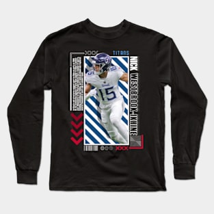 Nick Westbrook-Ikhine Paper Poster Version 10 Long Sleeve T-Shirt